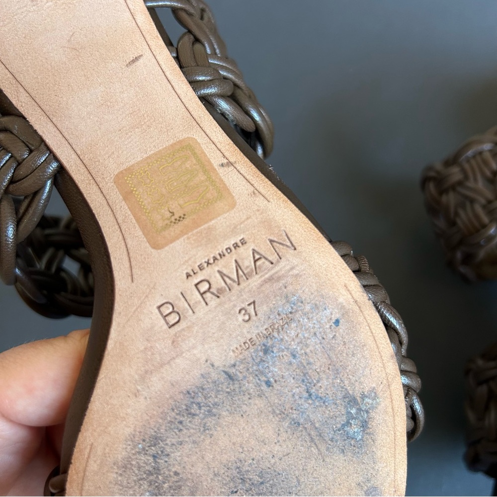 Alexandre Birman Sammy 50 Sienna Leather Heeled Sandal EUC! - Picture 14 of 15